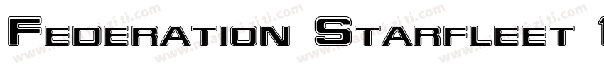 Federation Starfleet 1字体转换